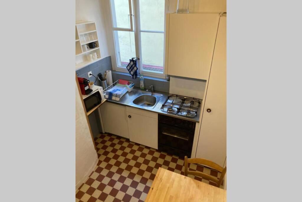 Parking & Appartement 2 Pieces Sans Traffic 洛桑 外观 照片