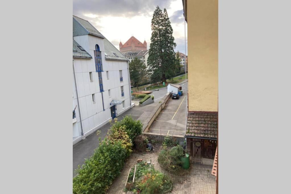 Parking & Appartement 2 Pieces Sans Traffic 洛桑 外观 照片