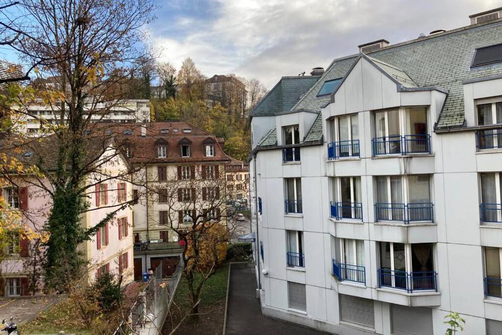 Parking & Appartement 2 Pieces Sans Traffic 洛桑 外观 照片